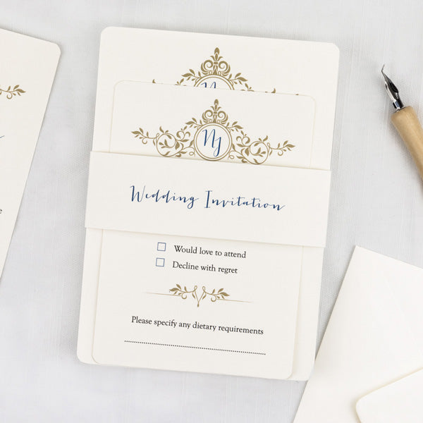 category header image Royal Monogram - Boutique Wedding Invitation & RSVP