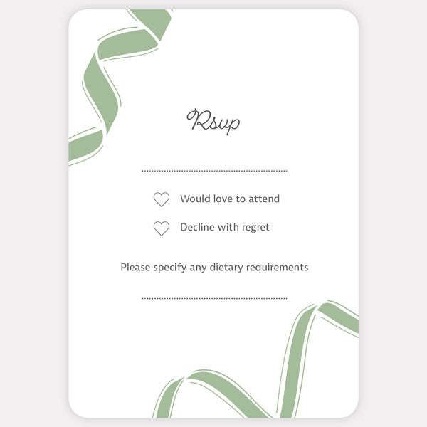 Ribbon Border Boutique Sample