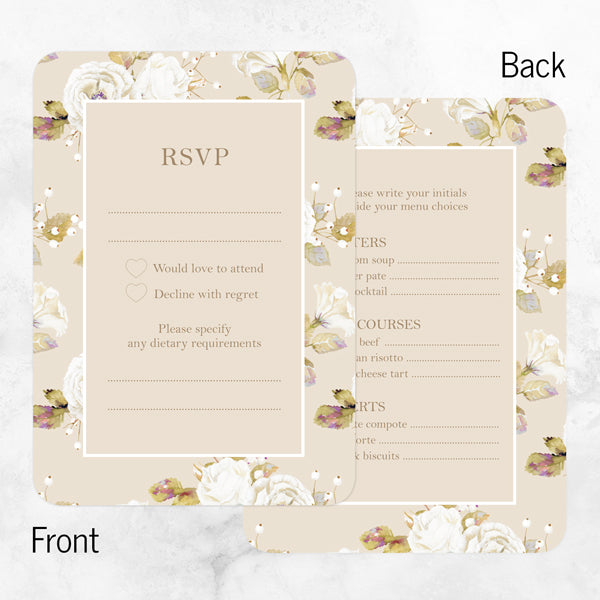 Vintage Rsvp Wedding Wording
