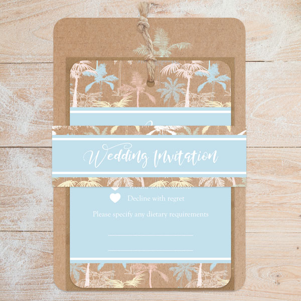 Rustic Palm Trees Boutique Sample
