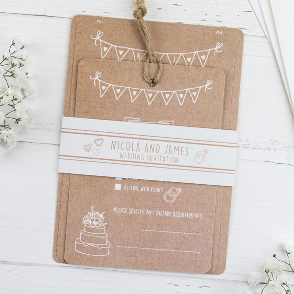 Rustic Wedding Charm Boutique Sample