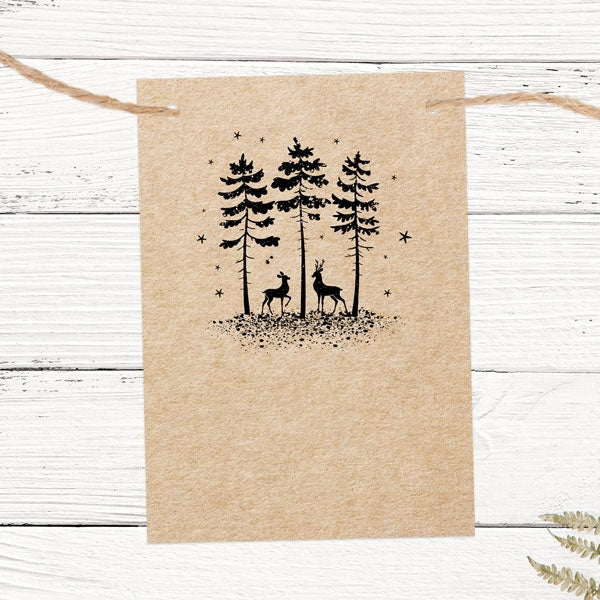 Rustic Winter Woodland - Bunting