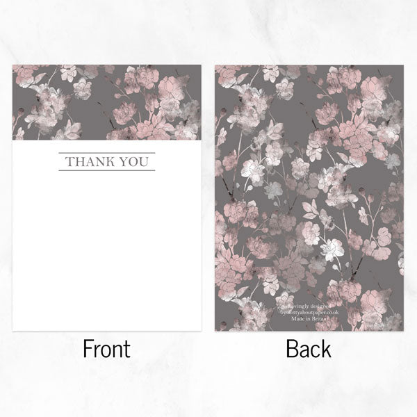 Ready to Write Thank You Cards - Sakura Blossom - Pack of 10