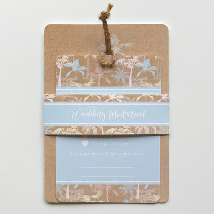 Rustic Palm Trees Boutique Sample