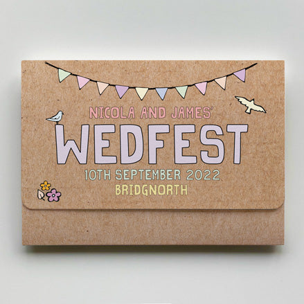 Summer Wedfest Tri Fold Sample