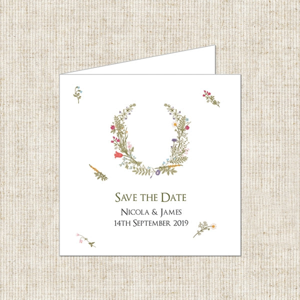 Botanical Garden Save the Date Cards