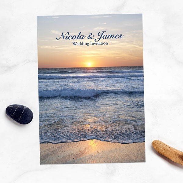 Sea Sunset - Wedding Invitations