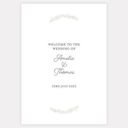 Olive Branch - Wedding Sign Range