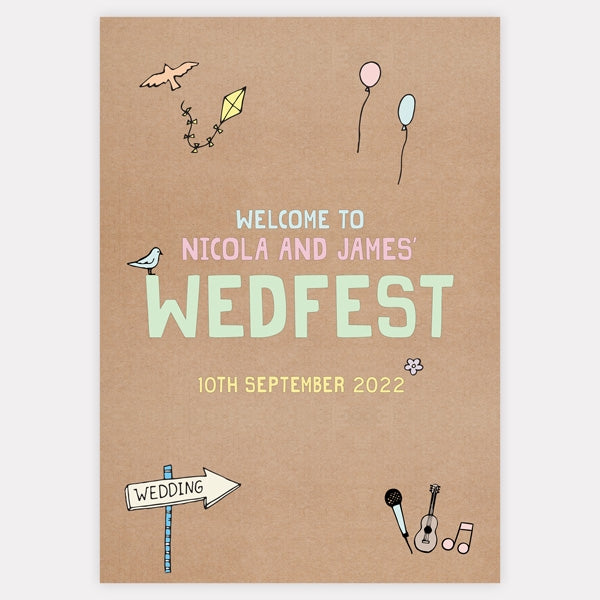Summer Wedfest - Wedding Sign Range