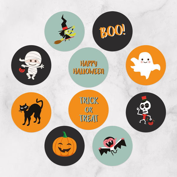 Spooky Fun - Halloween Stickers - Pack of 70