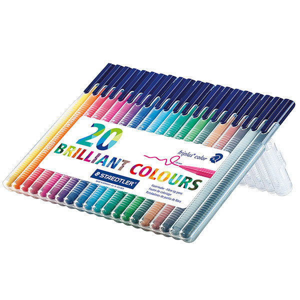 Staedtler Triplus Colour Pen Desktop Box of 20