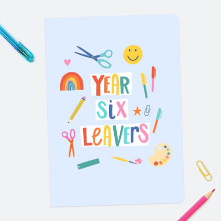 Stationery Fun - Year 6 - A5 School Leavers Book