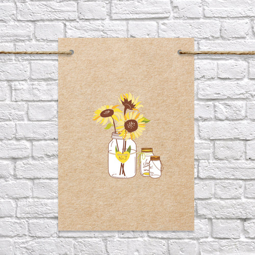 Sunflowers & Bunting - Bunting