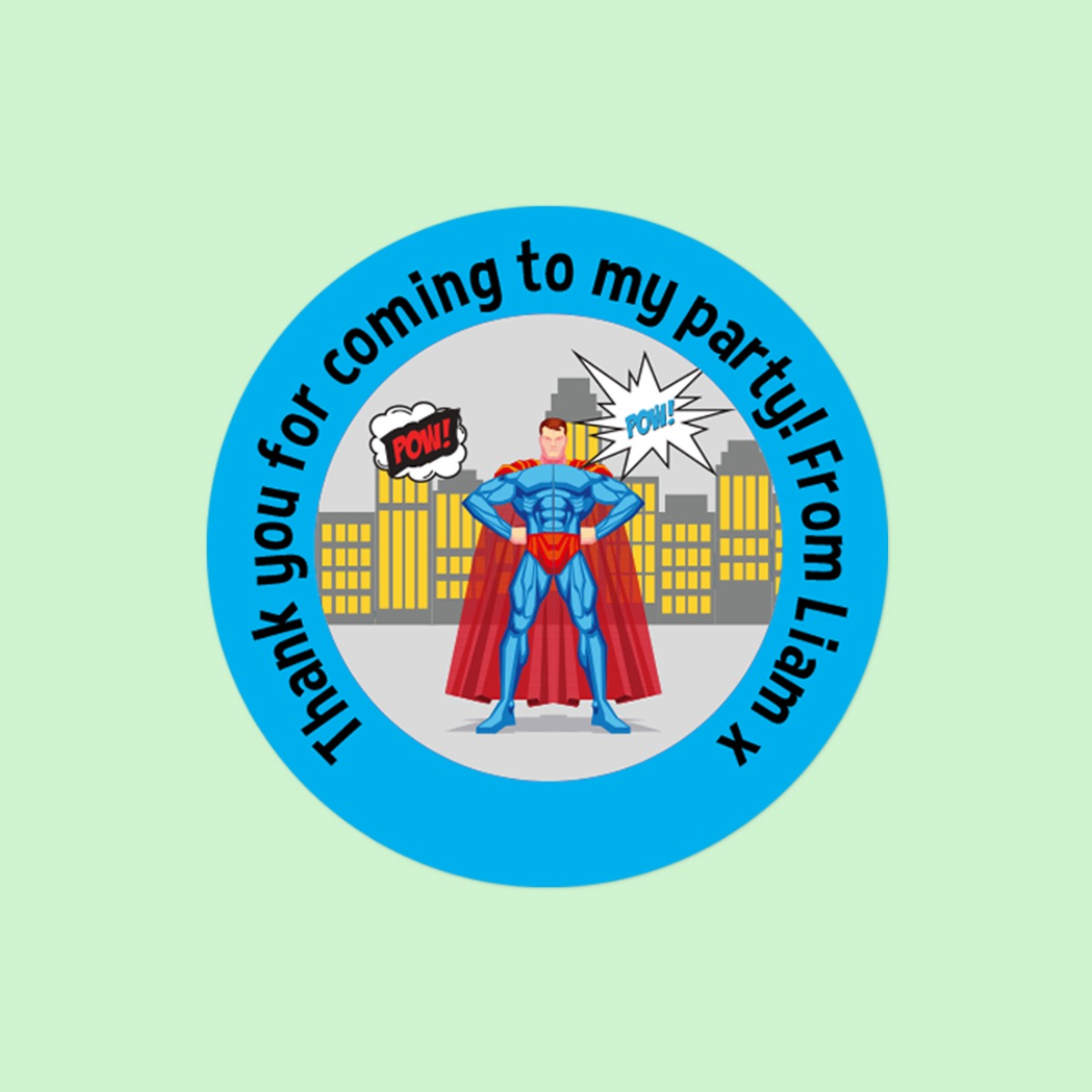 Superheroes Party - Sweet Bag Stickers - Pack of 35 - Fast Delivery at ...