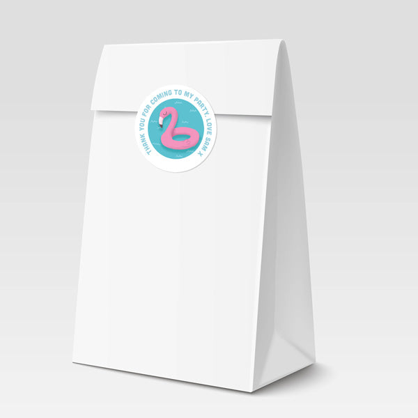 Pool Party Inflatables - Sweet Bag & Sticker - Pack of 35 - Fast ...