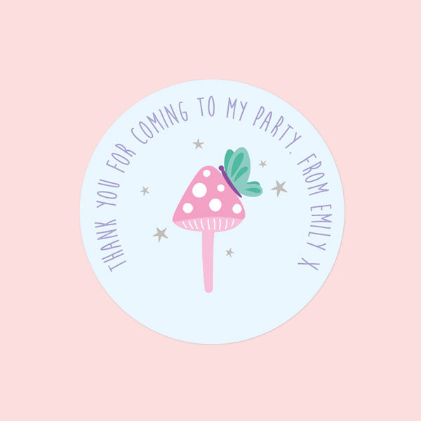 Fairy Garden - Sweet Cone & Sticker - Pack of 35