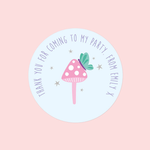 Fairy Garden - Sweet Bag Stickers - Pack of 35