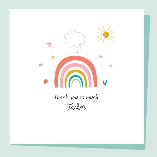 Teacher Thank You - Chasing Rainbows