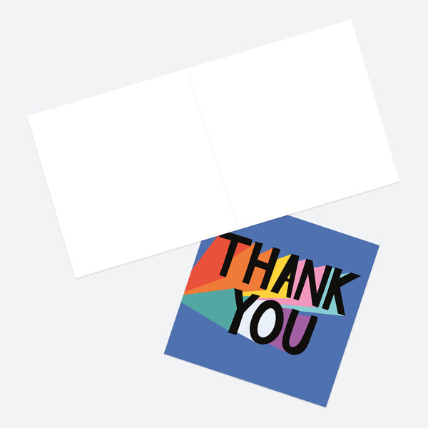 Thank You Card - Bright Bold Typography