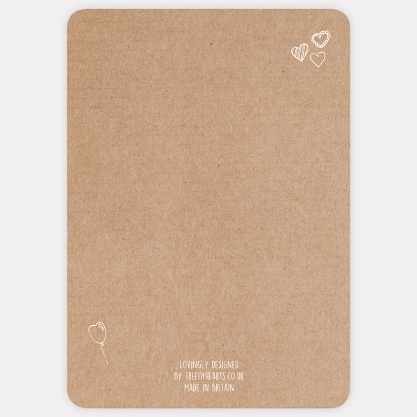 Rustic Wedding Charm Thank You Card