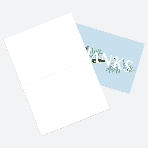 Ready to Write Thank You Cards - Animal Alphabet - Pack of 10