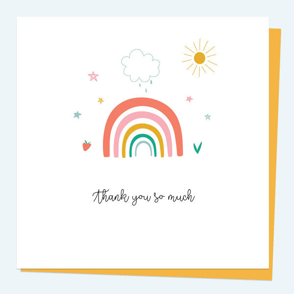 Thank You Card - Chasing Rainbows