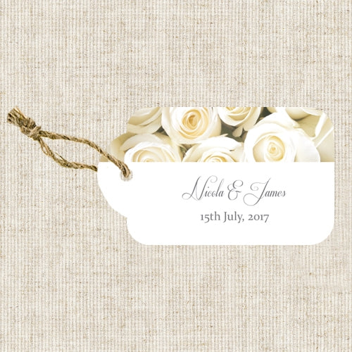 English Roses - Favour Tag