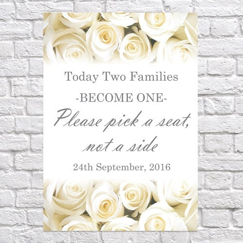 Opulent Glam - Foil Wedding Sign Range