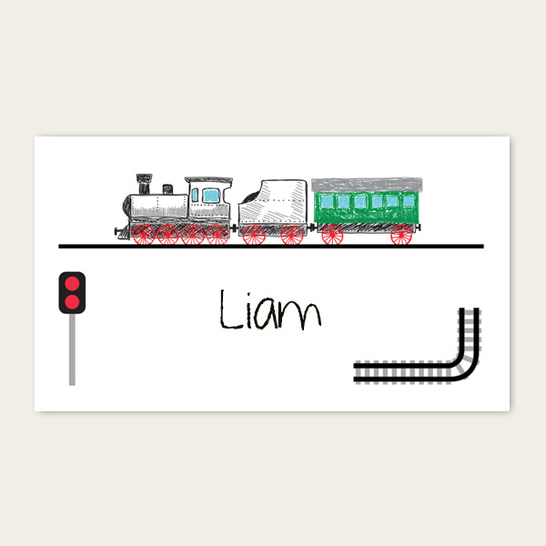 Railway Train Party - Party Sticker - Pack of 10 - Fast Delivery at ...