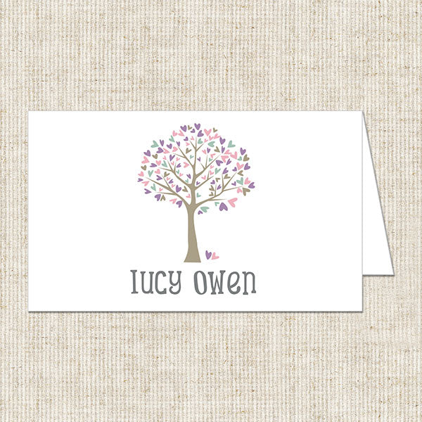 Tree of Hearts Place Card