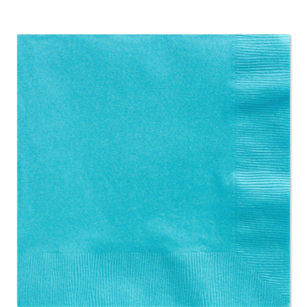 Napkins - Turquoise Party Tableware - Pack of 20