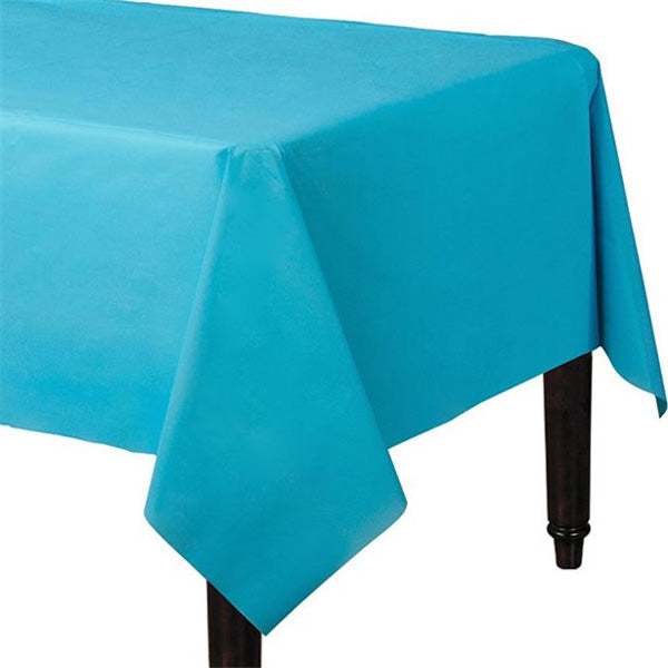 Plastic Tablecover - Turquoise Party Tableware