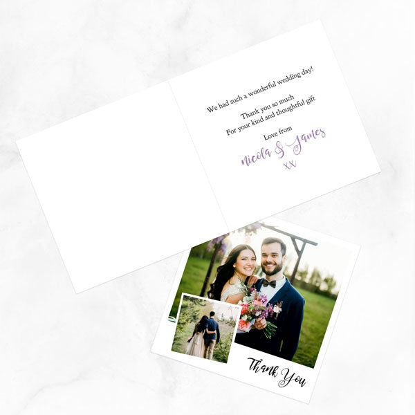Add Your Own Photo - Square Thank You Cards