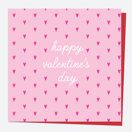 Valentine's Day Card - Cute Hearts