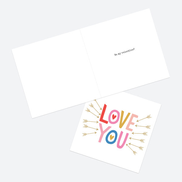 Valentine's Day Card - I Love You
