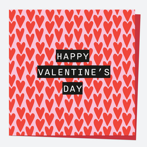 Valentine's Day Card - Punk Hearts