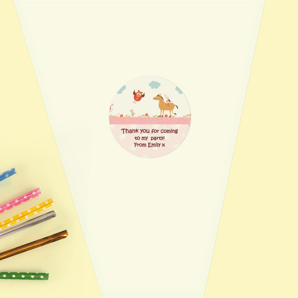 Vintage Pony - Sweet Cone & Sticker - Pack of 35