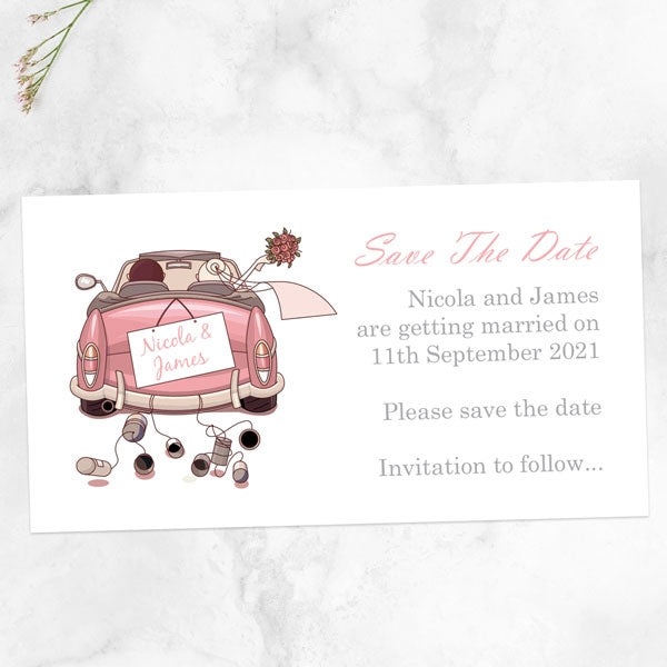 Wedding Car Save the Date Magnets