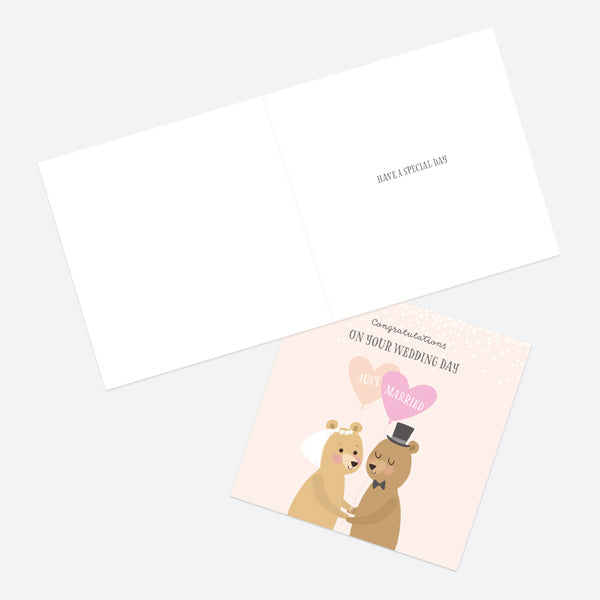 Wedding Card - Wedding Characters - Bears