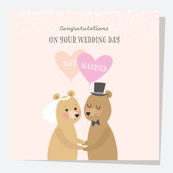 Wedding Card - Wedding Characters - Bears