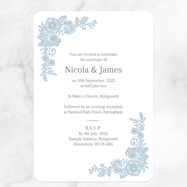 Intricate Lace Boutique Sample