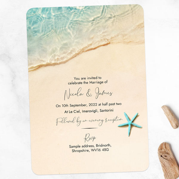 Paradise Beach - Wedding Invitations