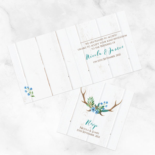 Wild Love RSVP Cards