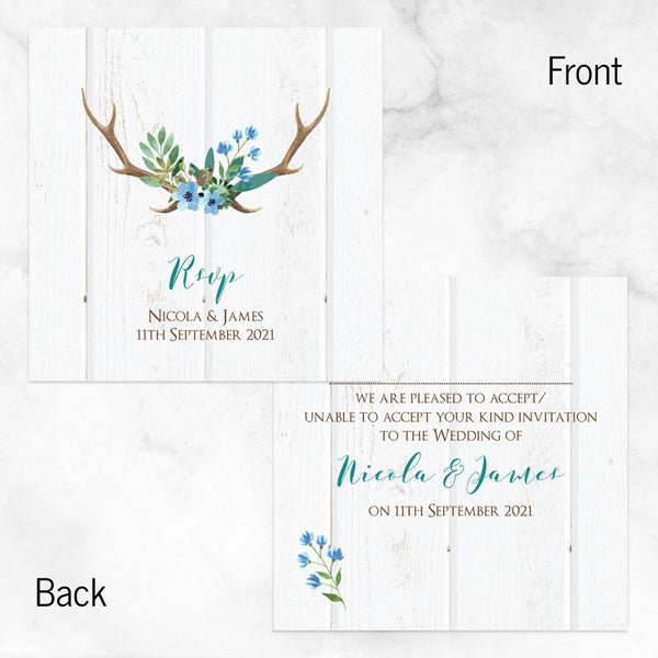 Wild Love RSVP Cards