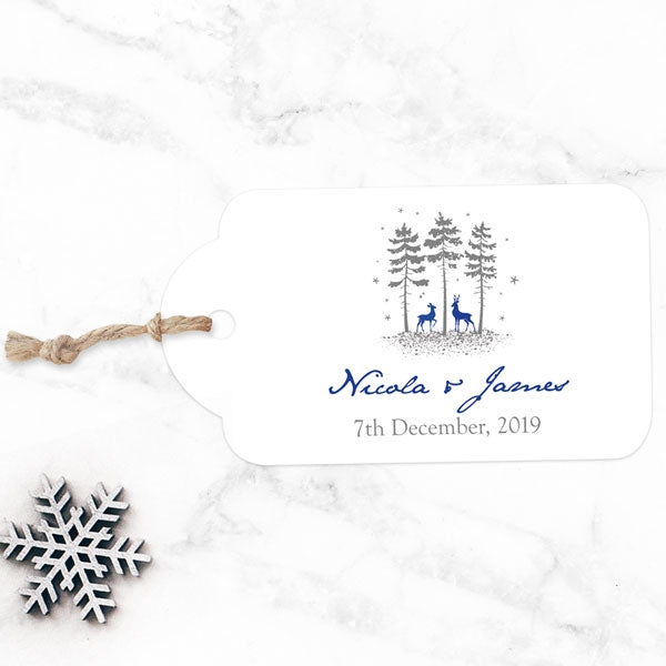Winter Woodland - Favour Tag