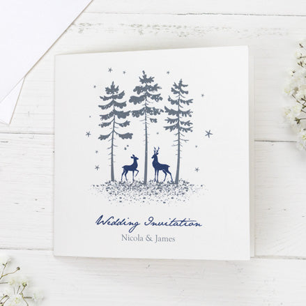 category header image Winter Woodland Wedding Invitation